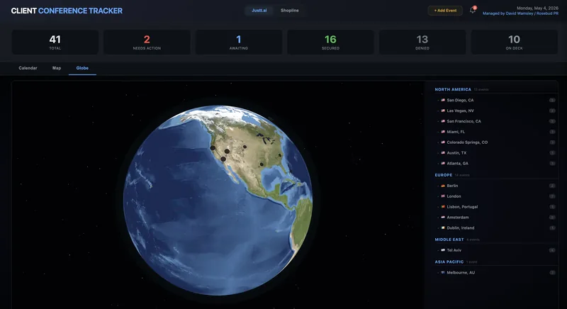 Globe Map