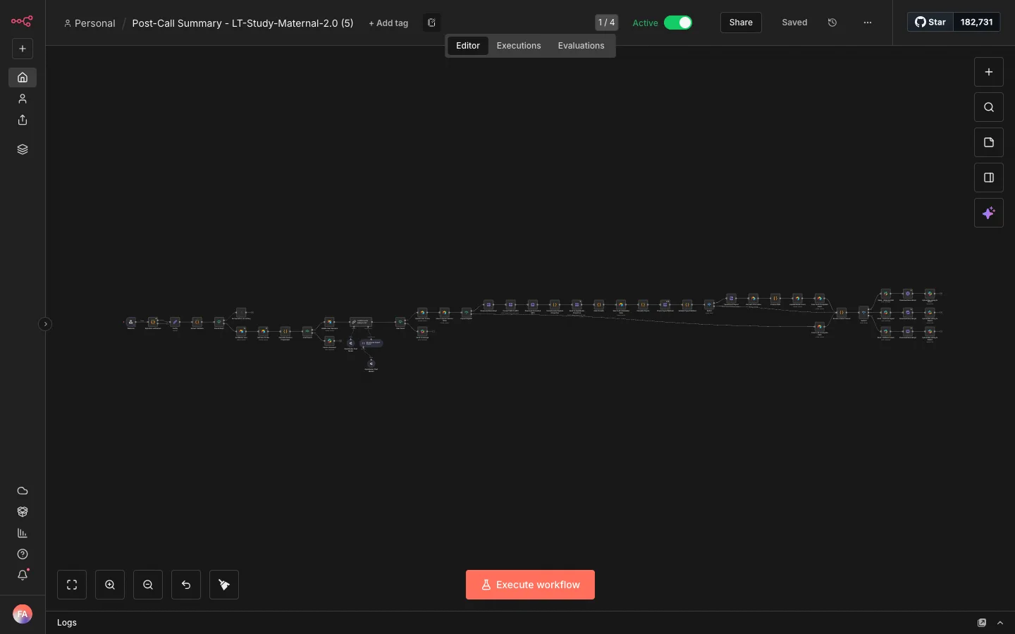Core post-call pipeline